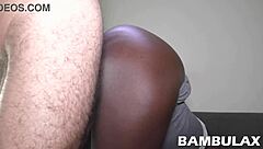 Black Teen Pussy Gets Pumped Full Of Cum!