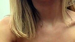 Petite 18-Year-Old Blonde Screams In Passionate POV Missionary Before Rough Doggy And Facial Cumshot