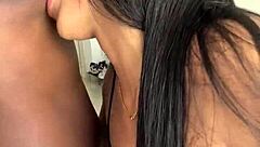 Cute Brunette Girl Sucks And Licks Nipples Non-Stop In Passionate Amateur Couple Session