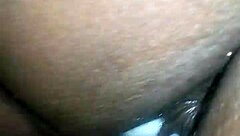 Me and my wife having a sloppy fuck in doggystyle with wet pussy.