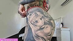 Whoa, check out this cheeky milf trying on bikinis with her big tits 😏