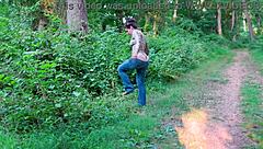 i wear a thong bodysuit on the trail as a mature woman