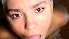 Blonde betsy hints at swallowing cum in her oral creampie compilation