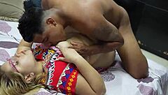 Hot ass babe takes intense anal from hung guy in dorm room. Curvy Colombian moans during rough interracial pounding.