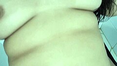 Casual tale of a Brazilian amateur with hairy pussy reaching intense orgasm in fetish play