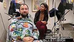 Why blast Minnie Rose's face with cum after blowjob