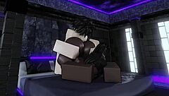 Hey see this cute character having fun in a condo setting