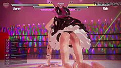 Lesbian Battle 8 with Intense Pussy Licking and Fingering in BDSM Action