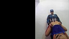 Savana Styles Fucks Captain America Hard!