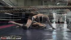 Watch European Lesbian Babes Wrestling Passionately In Intense Catfight!