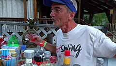 Wife Fucks Passionately in Cowgirl and Missionary After Dressing for Work with Moaning Orgasm