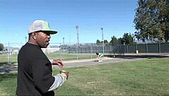 bold babe gets pounded hard by tennis coach with massive cock