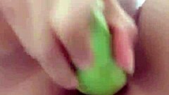 Hey, I shoved a banana in my vagina at a follower's request and it got so wet! 🍌💦