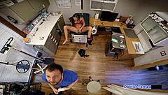 Why does petite Asian in gloves and heels spread for POV humiliation in Florida?