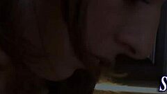 Petite teen blonde gets seduced for fingering and oral in high definition outdoor public scene