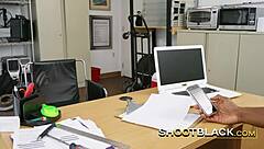 hey black casting agent, ready to fuck this hot teen in the full interracial movie?