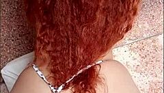 Intense doggystyle anal action with curvy big ass Latina babe