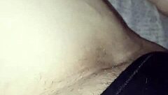 Bold Black Slips Reeking Of Pussy Scent From Exhibitionist Flashing