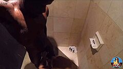 Oh wow, Layla Red takes that big shower dick hard!