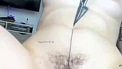 i caught my canadian lingerie model masturbating on set and gave her pov anal creampie