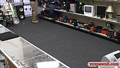 Petite Brunette Babe Trades Banging for Cash in Hidden Group Encounter