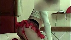 Hey, check out this schoolgirl fantasy crossdresser in uniform.