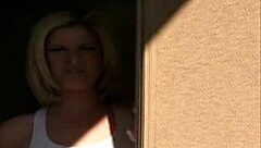 Chatting with a sweet blonde mom about daily life