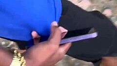 Levei preto favelado dotado 30cm da trilha pra me fuder!