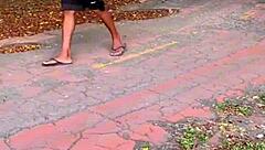 Levei preto favelado dotado 30cm da trilha pra me fuder!