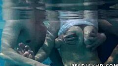 Suzuna Komiya Gives Oral By Pool Before Intense Japanese Group Sex Scene With Big Tits