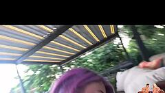 slutty busty milf takes bbc and bwc in intense spitroast action