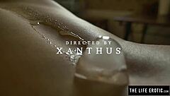 Oh wow, watch this sweaty petite latina teen melt ice cubes on her hot masturbating pussy!