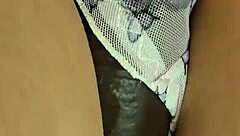 bbc stranger fills panties with cum in public beach toilet fantasy