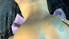 Specific Pov Backshots On Bubble Butt Ebony With Cumshot