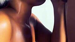 Hey, I just can't get enough of sucking on a massive throbbing cock like this!