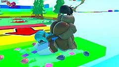 Candy jumps into intense fucking without waiting for the end of the wild sex session