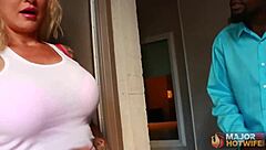 Emotional milf feels intense passion as her wet pussy gets fucked by Rome Major in deep cunilingus and doggystyle.