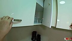 by mistake she took her step dad's viagra, then the hot stepmom helped with rough pov orgasm in taboo homemade scene