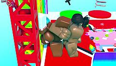 Candy jumps into intense fucking without waiting for the end of the wild sex session