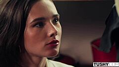 Tushy petite model Eve Sweet craves huge anal action