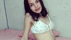 Brazilian Amateur Teen Alice Lima Handles Her First Massive Insertion In Cute Solo Masturbation