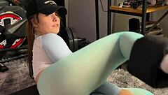 Wow, Look At That Workout In Those See-Through Leggings!