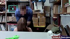 hey you naughty 20yo shoplifter, ready to get fucked hard by the horny office police officer for your punishment?