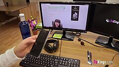 Hot Busty Colombian Brunette Desperately Sucks And Rides Big Cock