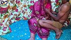 This desi babe looks so cool having sex in red saree, says Claire Vais with hindi audio.