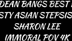 sharon lee and dean van damme's naughty car fuck with ass licking