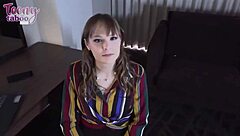 Nasty Clever Gal Rebecca Vanguard Fucks Seth Hard For The Job With Creampie And Deepthroat