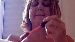 Fetiche mãe ensinando a dar banho no filho with big tits milf solo!