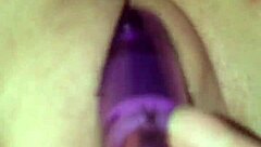 Hey, watch Crystal enjoy her vibrator while Jamer licks her big wet ass!