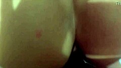 amateur wife screams during rough anal creampie doggystyle with ass licking and fingering